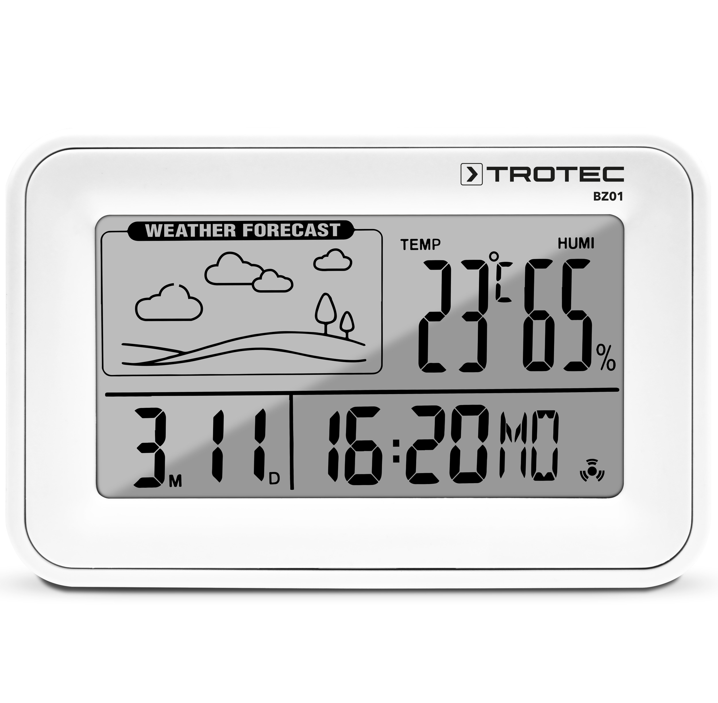 Digital-Wecker mit Wetterstation BZ01 Bild 4