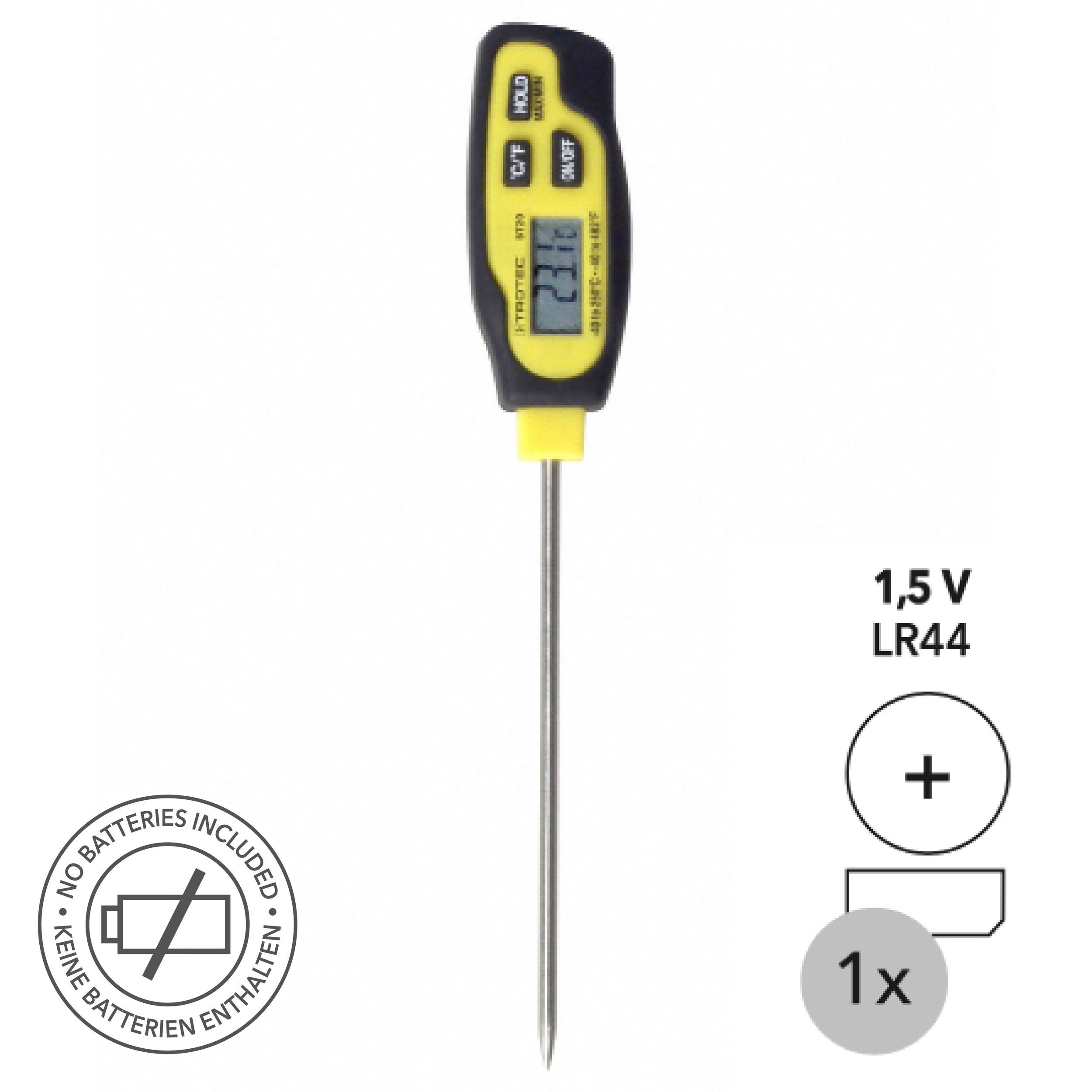 Einstech-Thermometer BT20