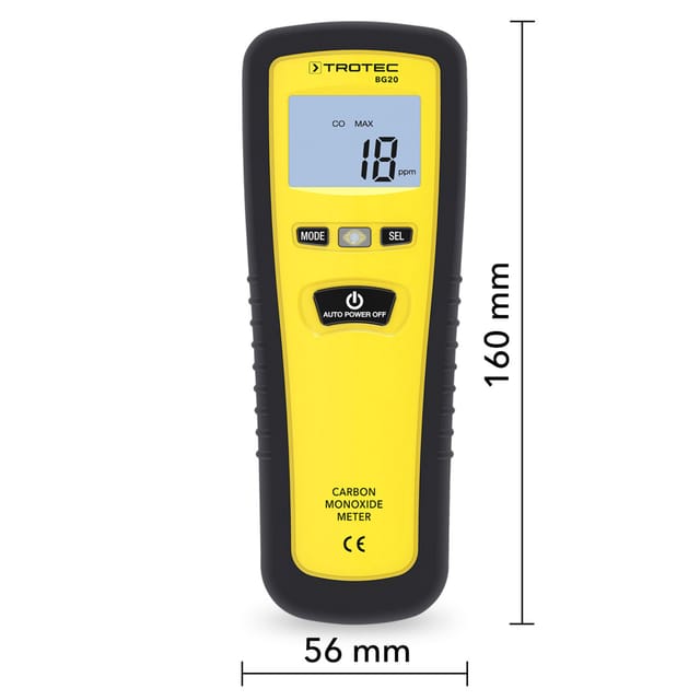 Kohlenmonoxid-Messgerät BG20