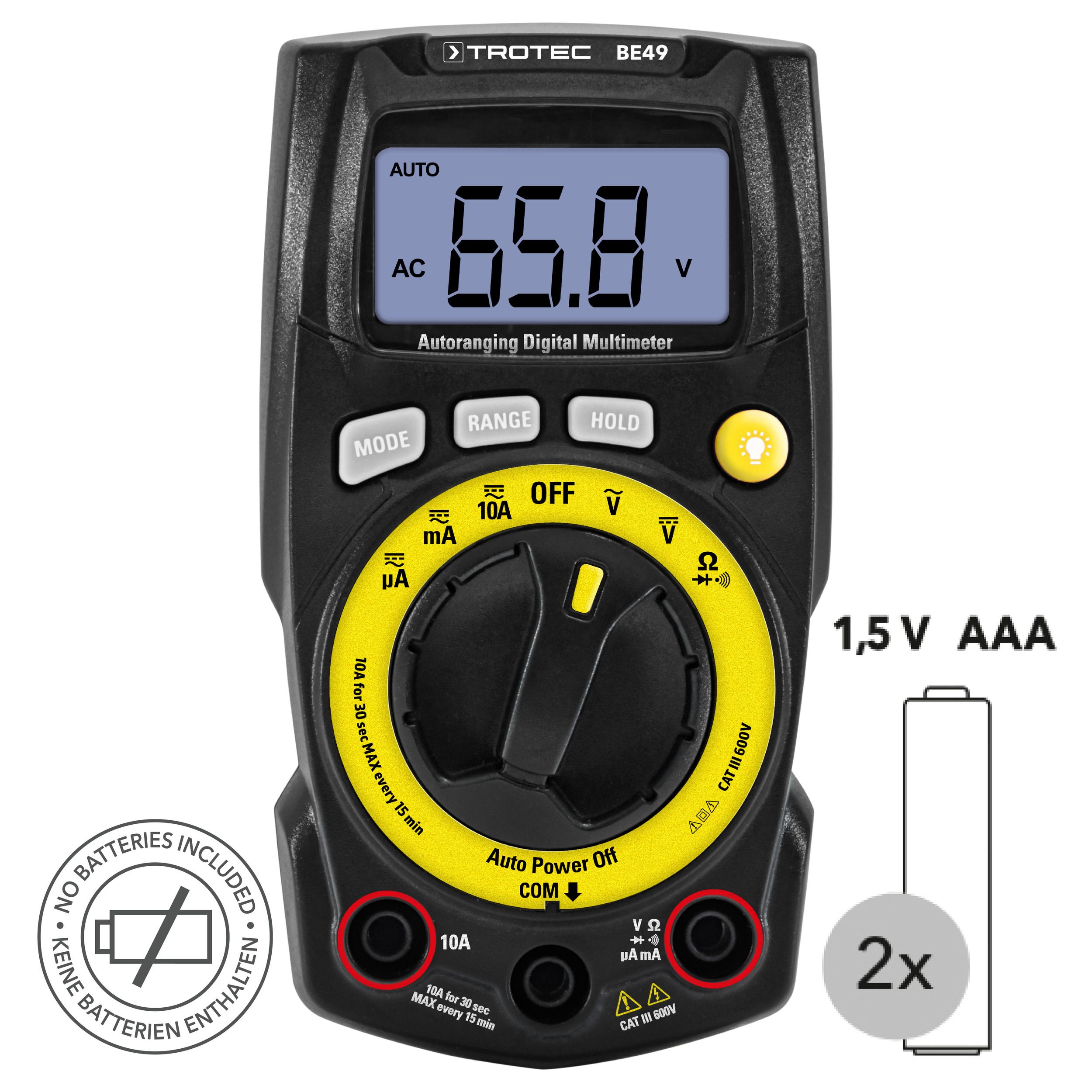 Digital-Multimeter BE49 Bild 3