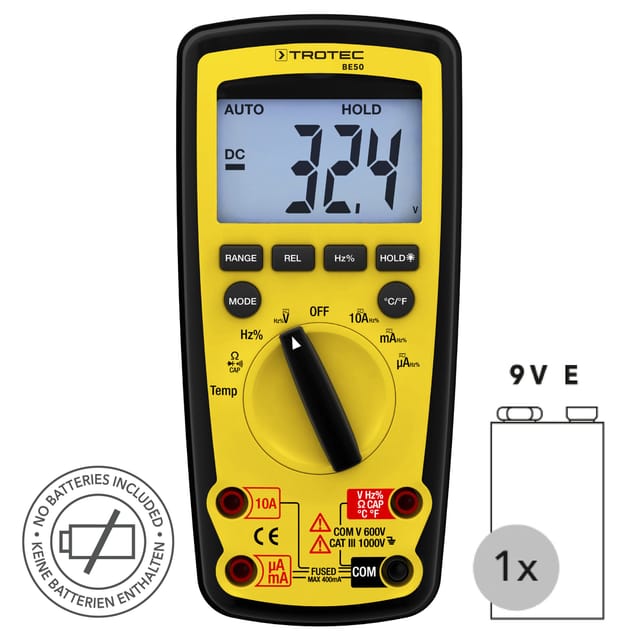 Digital-Multimeter BE50