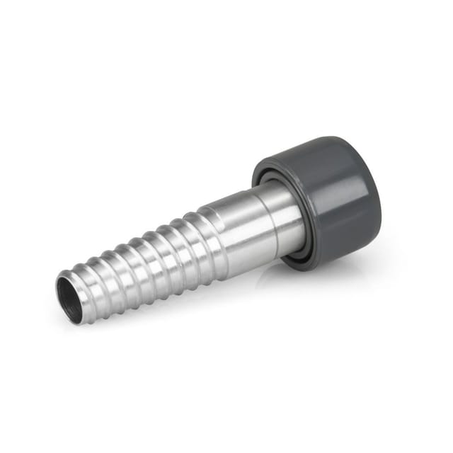 Aluminium-Eindreher für 38 mm Schlauch
