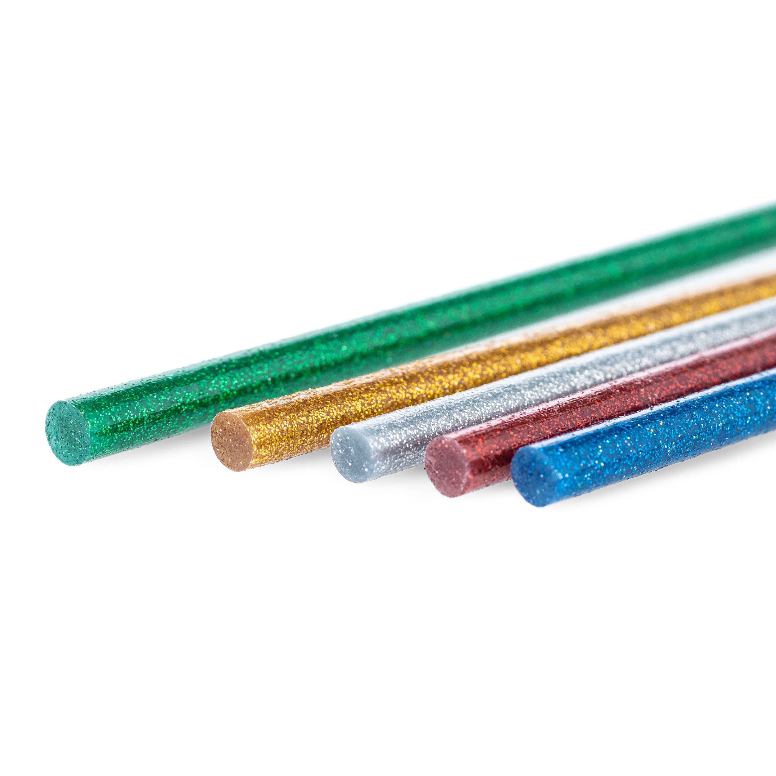 Heissklebestifte-Set Glitzer, 50 Stück (Ø 7 mm)