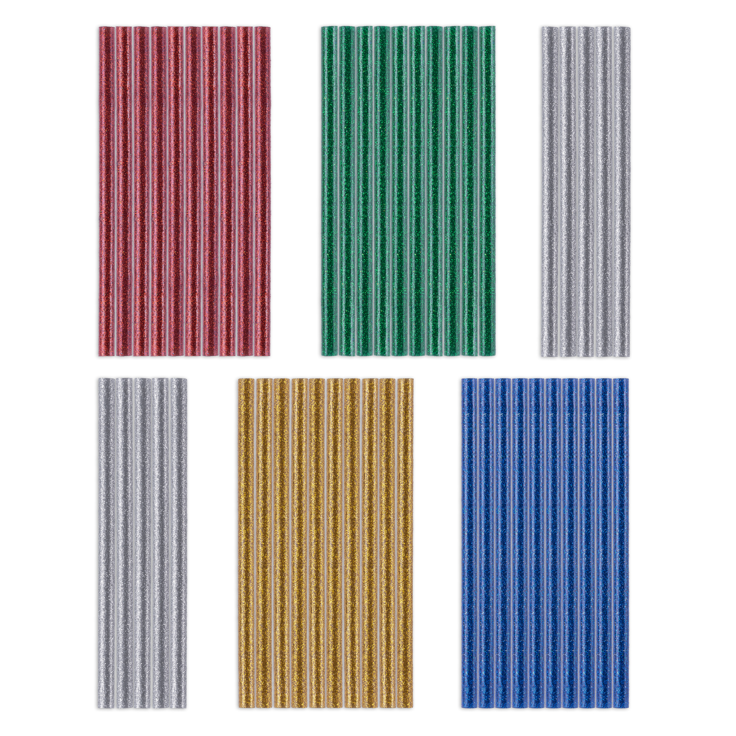 Heissklebestifte-Set Glitzer, 50 Stück (Ø 7 mm) Bild 4