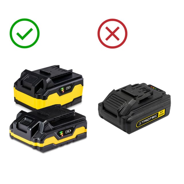 Ladegerät für Powertool Akku 20V 2Ah und 20V 4Ah