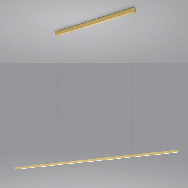 Helestra Loopy LED Pendelleuchte Gold matt