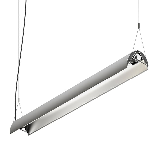Belux UpDown LED Pendelleuchte 30 3000 K, Aluminium natur