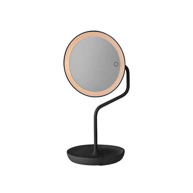 Villeroy & Boch Versailles LED Akkuleuchte & Kosmetikspiegel schwarz