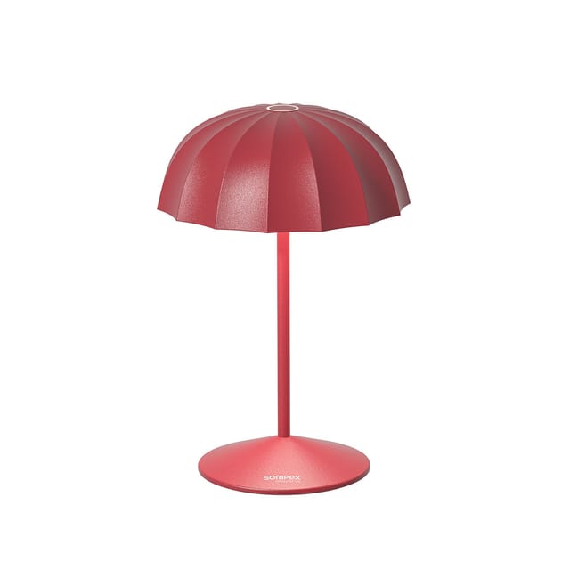 Sompex Ombrellino LED Akkuleuchte rot