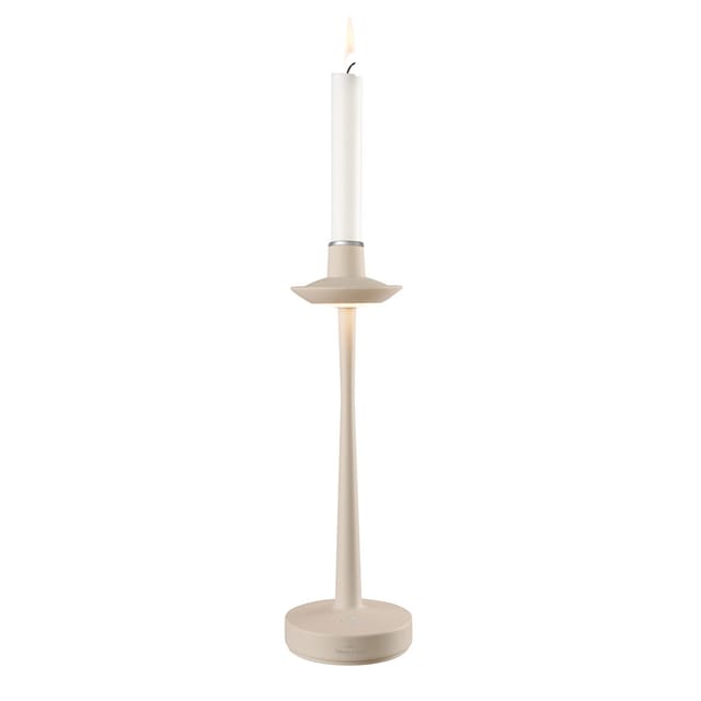 Villeroy & Boch Aarhus LED Akkuleuchte & Kerzenständer Sand