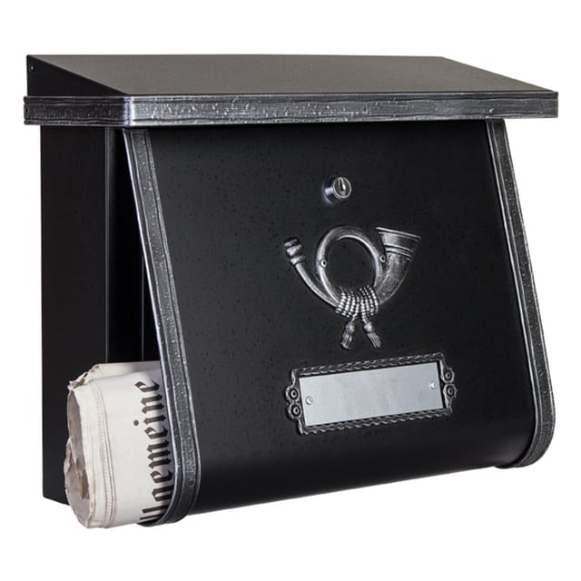 Heibi Multi Briefkasten schwarz / Antik