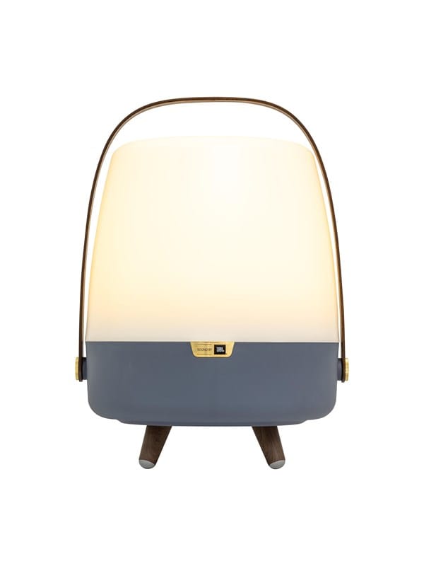 Kooduu Lite-up Play 2.0 LED Akkuleuchte & Bluetooth Lautsprecher Ocean blue (dunkelblau)