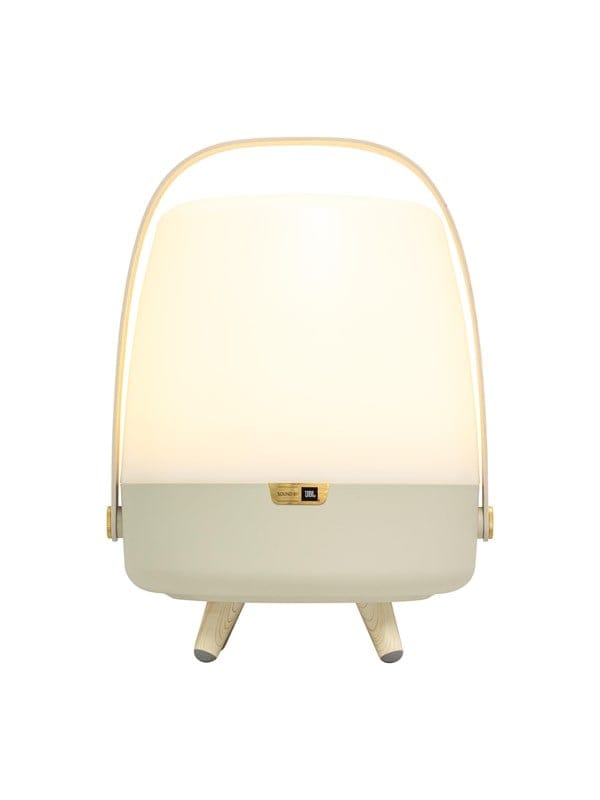 Kooduu Lite-up Play 2.0 LED Akkuleuchte & Bluetooth Lautsprecher Sand
