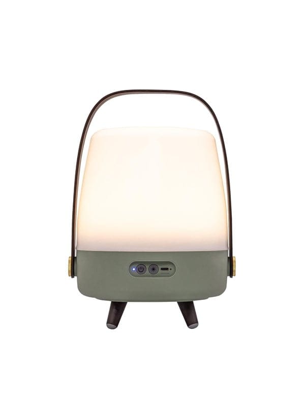 Kooduu Lite-up Play Mini 2.0 LED Akkuleuchte & Bluetooth Lautsprecher Petroleum (grün)