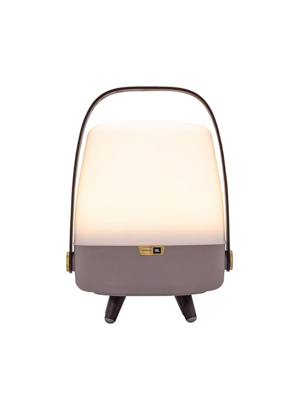 Kooduu Lite-up Play Mini 2.0 LED Akkuleuchte & Bluetooth Lautsprecher Earth (braun)