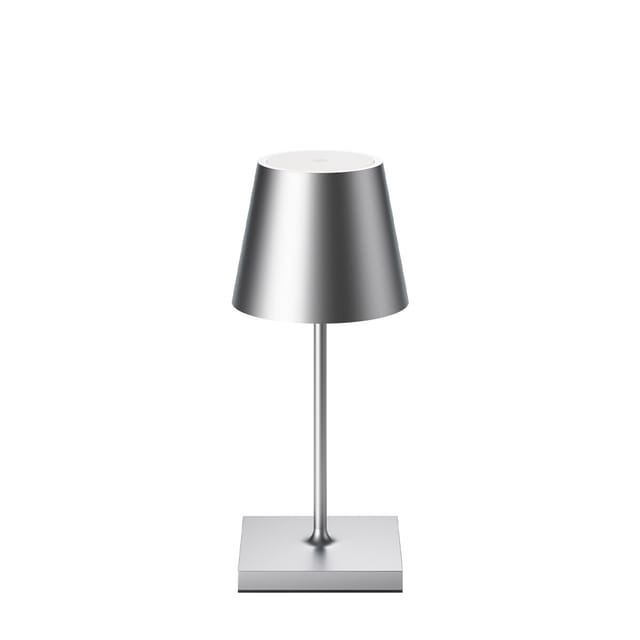 Sigor Nuindie mini LED Akkuleuchte, Flex-Mood Easy-Connect, Silber eloxiert