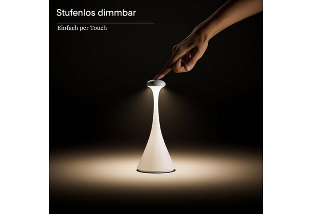 Sigor Nudrop mini LED Akkuleuchte dünenbeige