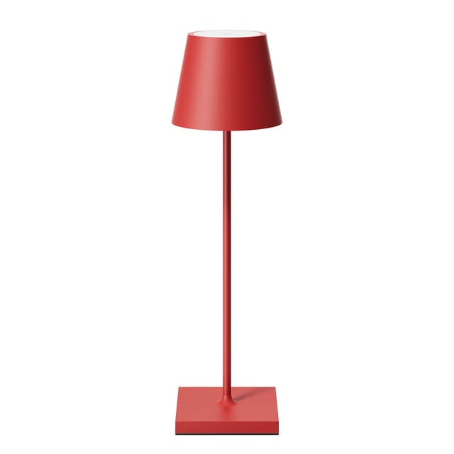 Sigor Nuindie LED Akkuleuchte, Flex-Mood USB-C, feuerrot