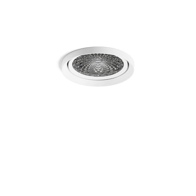 Sigor Nivo LED Decken-Einbauleuchte fix, Ø: 11,1 cm 36°, mattweiß
