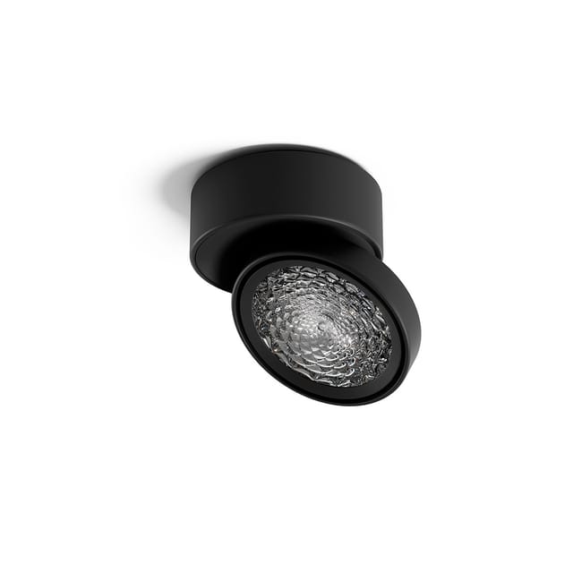 Sigor Nivo LED Deckenleuchte, schwenkbar 36°, mattschwarz