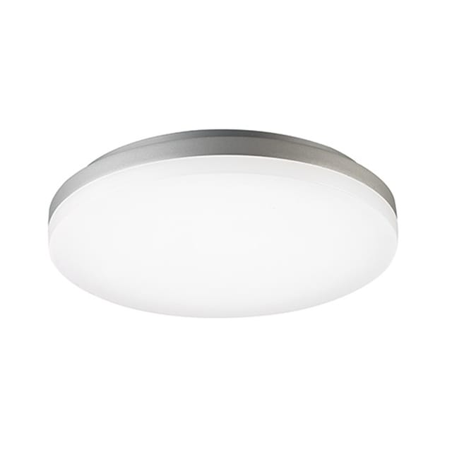 Sigor Circel LED Deckenleuchte, Ø: 40 cm 3000 K, Silber