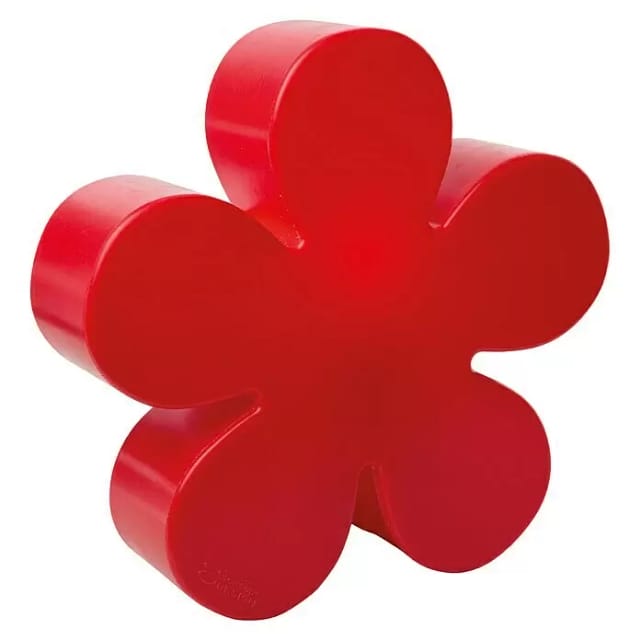 8 seasons design Shining Flower Dekoleuchte, Ø: 60 cm rot