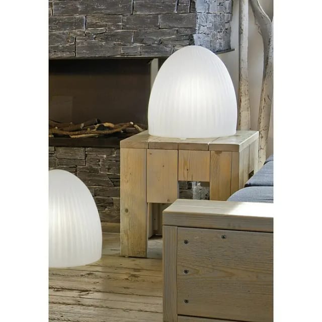 8 seasons design Shining Cage Dekoleuchte weiß