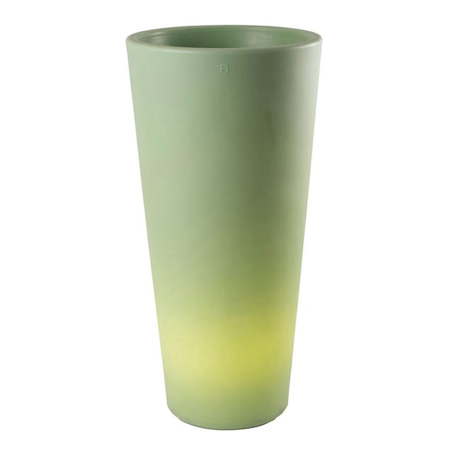 8 seasons design Shining Classic Pot XL Pflanztopf / Dekoleuchte mintgrün