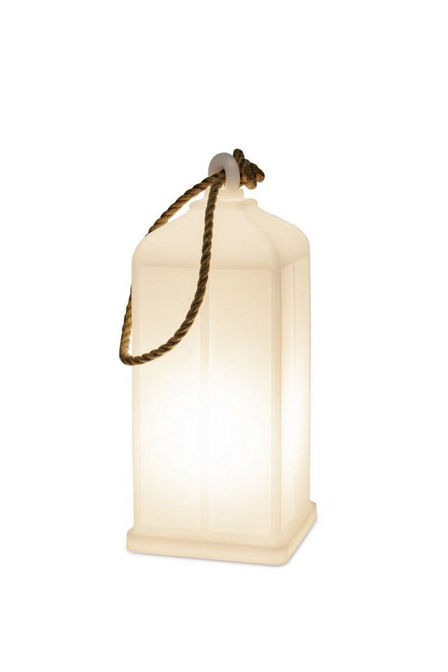 8 seasons design Shining Lantern Dekoleuchte weiß