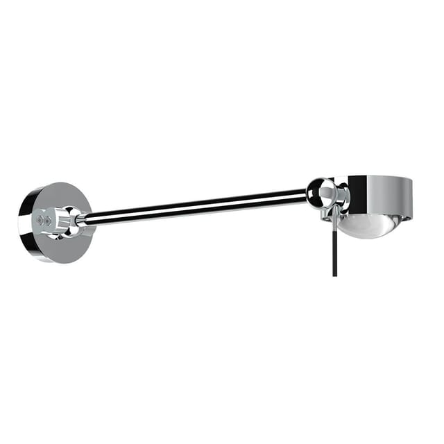Top Light Puk Wing Single Wand- / Deckenleuchte, 30 cm, Gehäuse Chrom
