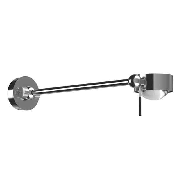 Top Light Puk Wing Single Wand- / Deckenleuchte, 30 cm, Gehäuse Chrom matt