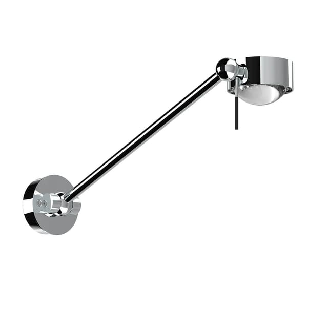 Top Light Puk Wing Single LED Wand- / Deckenleuchte, 30 cm, Gehäuse Chrom