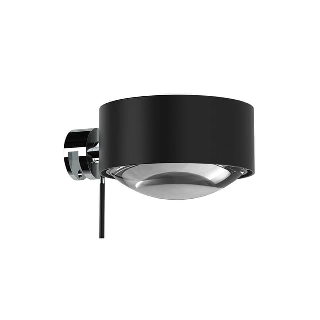 Top Light Puk Maxx Fix + Klemmleuchte, Gehäuse schwarz matt / Chrom