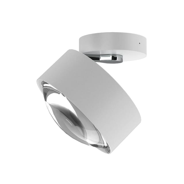Top Light Puk Maxx Move LED Deckenleuchte, Gehäuse weiß matt / Chrom