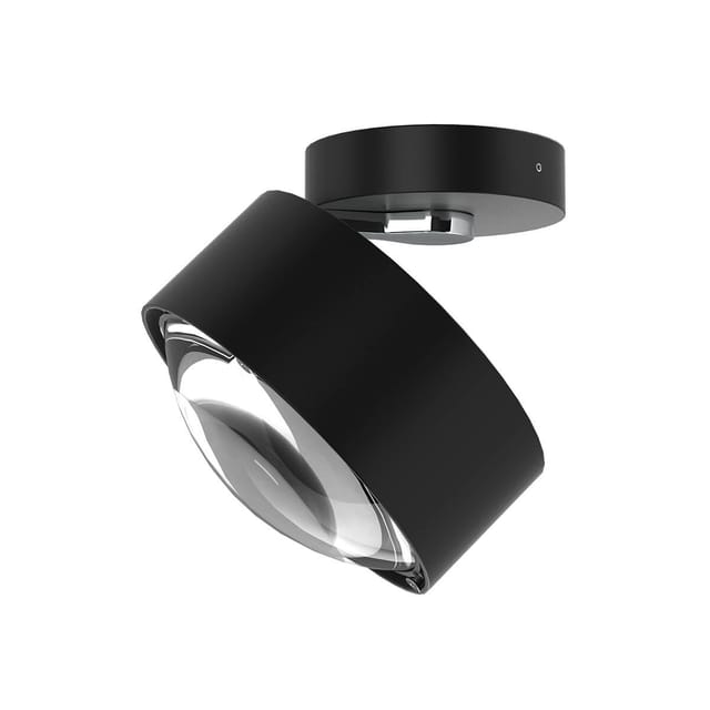 Top Light Puk Maxx Move LED Deckenleuchte, Gehäuse schwarz matt / Chrom