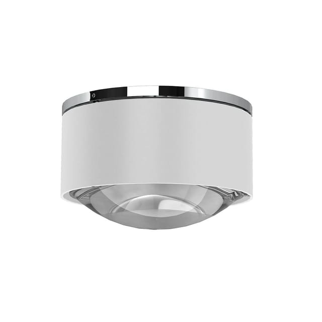 Top Light Puk Maxx One 2 LED Deckenleuchte, Gehäuse weiß matt / Chrom