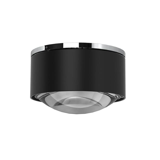 Top Light Puk Maxx One 2 LED Deckenleuchte, Gehäuse schwarz matt / Chrom