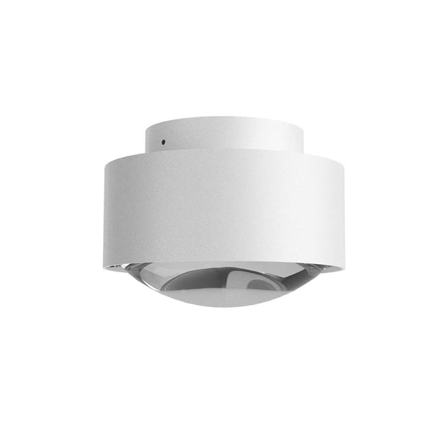 Top Light Puk Maxx Plus Outdoor LED Deckenleuchte, Gehäuse weiß matt feinstrukturiert