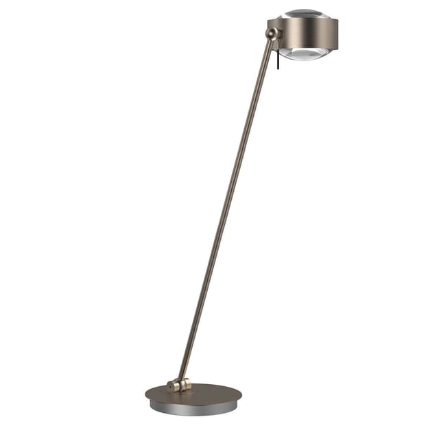 Top Light Puk Maxx Table Tischleuchte, 80 cm, Gehäuse Nickel matt