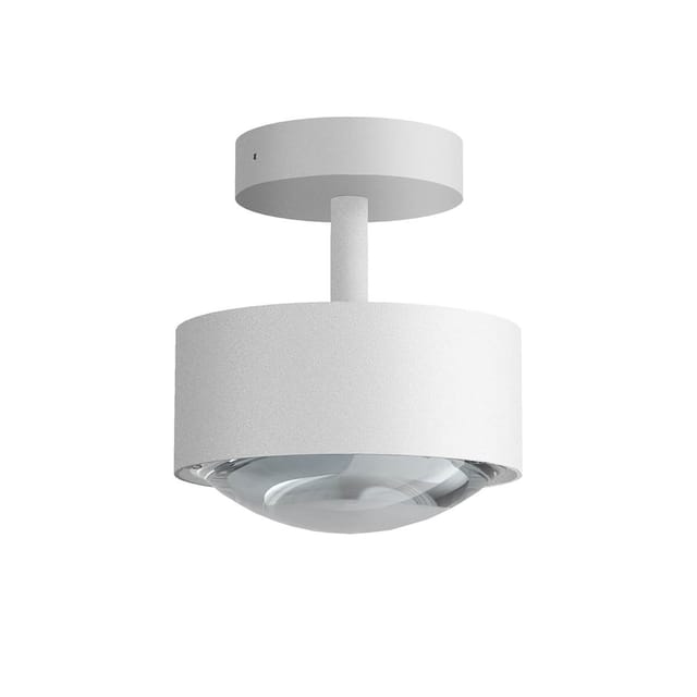 Top Light Puk Maxx Turn Outdoor Downlight LED Deckenleuchte, Gehäuse weiß matt feinstrukturiert