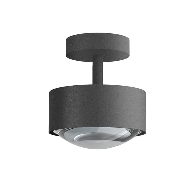 Top Light Puk Maxx Turn Outdoor Up & Down LED Deckenleuchte, Gehäuse anthrazit matt feinstrukturiert
