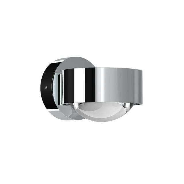 Top Light Puk Mini Wall + LED Wandleuchte, Gehäuse Chrom