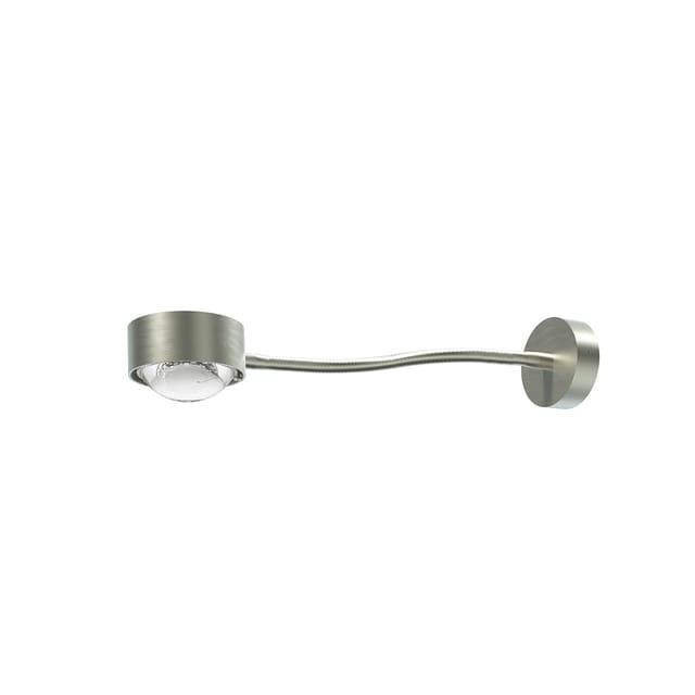 Top Light Puk Mini Flexlight Wall Wandleuchte, Gehäuse 30 cm, Nickel matt