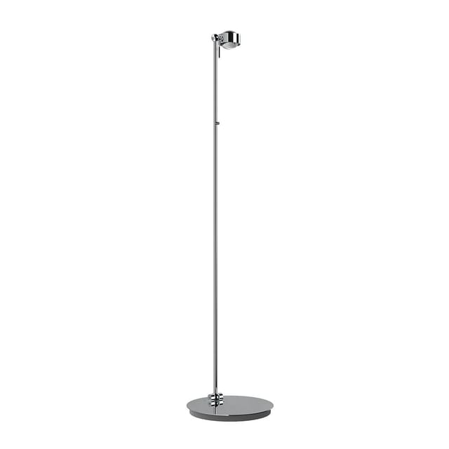 Top Light Puk Mini Floor Mini Single LED Stehleuchte, Gehäuse Chrom