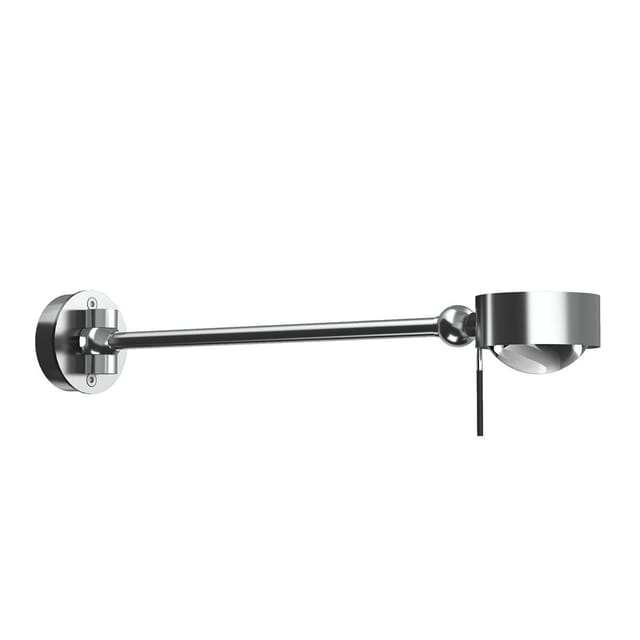 Top Light Puk Mini Hotel LED Wandleuchte, 30 cm, Gehäuse Chrom matt