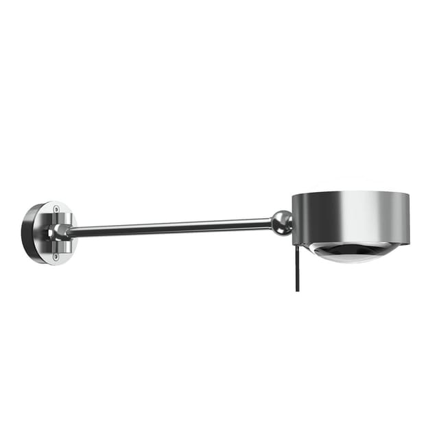 Top Light Puk Maxx Hotel Wandleuchte, 30 cm, Gehäuse Chrom matt