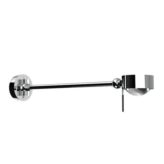 Top Light Puk Mini Hotel LED Wandleuchte, 30 cm, Gehäuse Chrom