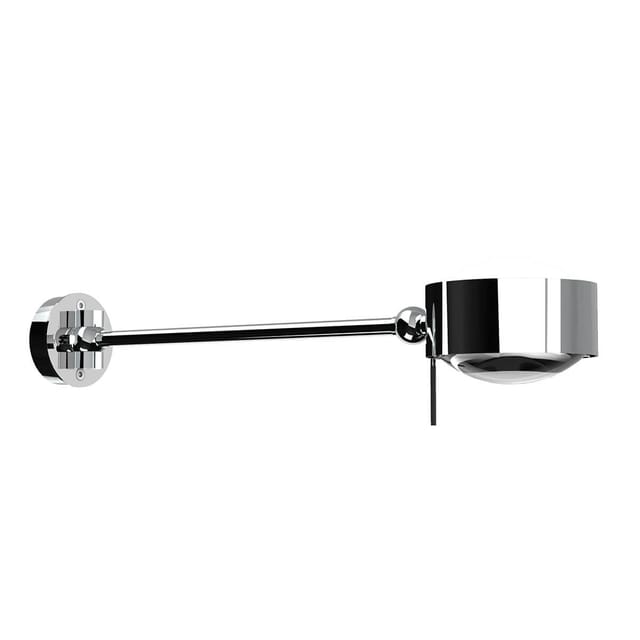 Top Light Puk Maxx Hotel Wandleuchte, 30 cm, Gehäuse Chrom