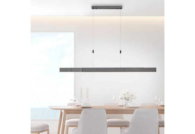 Neuhaus PURE by Paul Neuhaus PURE Moto LED Pendelleuchte mit e-SLIDE und CCT mystic grey (grau)