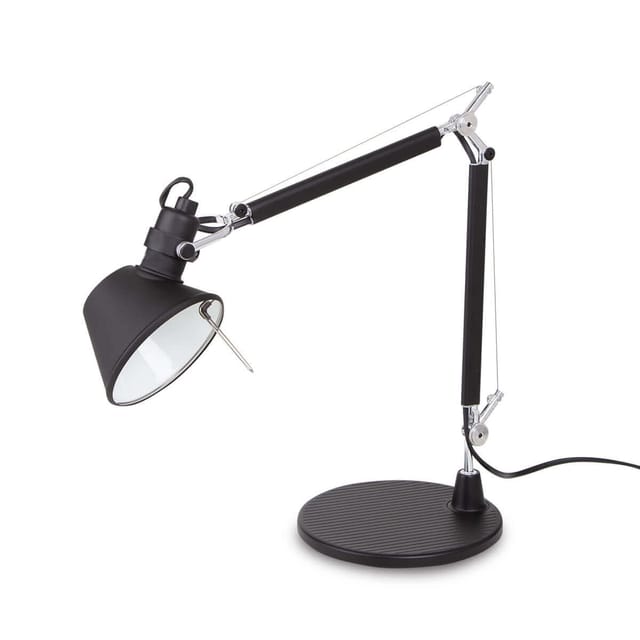 Artemide Tolomeo Micro Tavolo schwarz